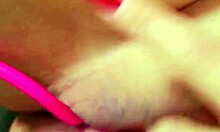 Latina Girl Records Juicy Pussy Video Intensely