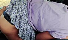 Mom's friend gives BJ in car 😏