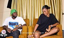 She was home alone, sister's boyfriend visits, they fuck hotly