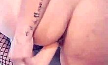 Riding my dildo feels so good until I have a strong orgasm!