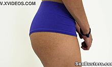 Khalifa's Vintage Ebony Booty In Retro Style