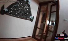 amateur teen couple travels and fucks in thailand mountains