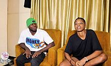 She was home alone, sister's boyfriend visits, they fuck hotly