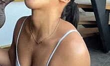 She Satisfies Her Stepbrothers' Appetite - Amateur Couple