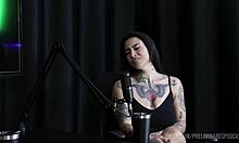 Best moments of Lexi Mallet in Preliminares podcast with Bia Hot - part 1 on Sheer Red