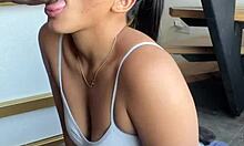 She Satisfies Her Stepbrothers' Appetite - Amateur Couple