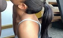 She Satisfies Her Stepbrothers' Appetite - Amateur Couple