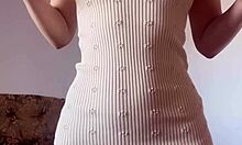 super hot tiny teen masturbating solo