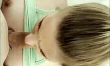 Watch my hot blonde roommate suck my cock?