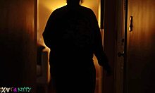 She secretly fucks her ex with big black cock while her husband is away.