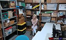 tiny teen makes deal with officer after stealing