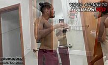 Behind the scenes with young big-ass Mary Bombom screaming