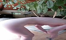 fit girl with round ass models many panties 😏