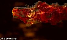 hard anal fuck with cute adelle, tight asshole gaping from rough pounding and fingering