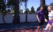 Interracial stepmom scene