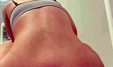 british exchange student having some solo fun with toys