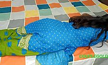 Komol gets her ass fucked in a tough position for the first time!