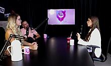 exploring cross-dressing fetish through mentorship and relationship differences with pati ferraz on sheer red