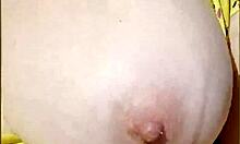 Wifey flashes her perfect tits while driving in the car part 1