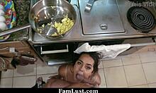 Curious Step Daughter Wants Her Stepdad To Make Her Laugh Like He Makes Her Stepmom - Famlust