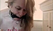 Female Slave Degraded in Master's Office