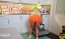 New step mom making junior comfortable?