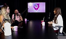 exploring cross-dressing fetish through mentorship and relationship differences with pati ferraz on sheer red