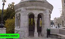 Ginger goddess Berta Lusty plots creamy revenge in castle district threesome 😈🍶