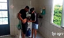 i went to visit my cousin agatha kent, who's a sapatão, and mandy may was there too on xtube