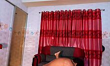 Watch this hot teen couple fuck wildly at home!