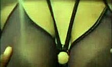 Watch this busty milf give a blowjob and strip?