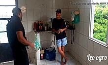 i went to visit my cousin agatha kent, who's a sapatão, and mandy may was there too on xtube