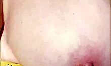 Wifey flashes her perfect tits while driving in the car part 1