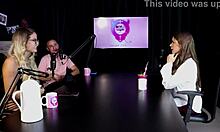 exploring cross-dressing fetish through mentorship and relationship differences with pati ferraz on sheer red