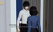 My real desire to fuck her big ass in homemade anal!