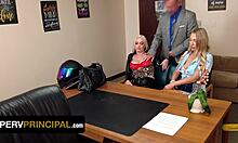 Desperate housewives, will you get fucked by the principal to save your brats?