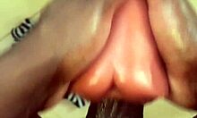 SNEAK PEAK OF BBC WHITE PUSSY TOY PENETRATION!