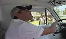 lexi belle gets banged hard by the ice cream man in intense group action