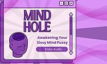 Mind hole awakens sissy pussy enthrallment with femdom solo play!