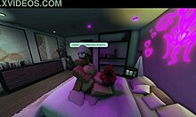 Girlfriend joins shower