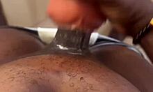 SNEAK PEAK OF BBC WHITE PUSSY TOY PENETRATION!