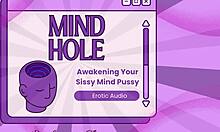 Mind hole awakens sissy pussy enthrallment with femdom solo play!