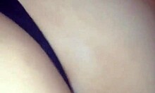 Spying On Stepsister, She Catches Me And Begs For A Fuck