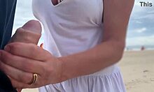 Busty Stranger Milf Made Me Cum In Front Of Everyone