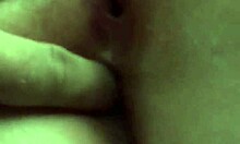 fingering wet pussy and tight ass