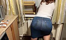 Old Stepmom's Tight Ass Invites Rough Anal From Young Guy