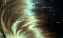 Brunette Milf Expertly Sucks Huge Black Cock