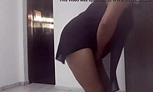 Amateur Latina Woman Dancing In Portuguese Video Scene