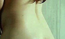 Trish Collins rides her big black cock oily and hard.