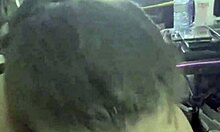 Kandy Kane delivers deepthroat blowjob to husband